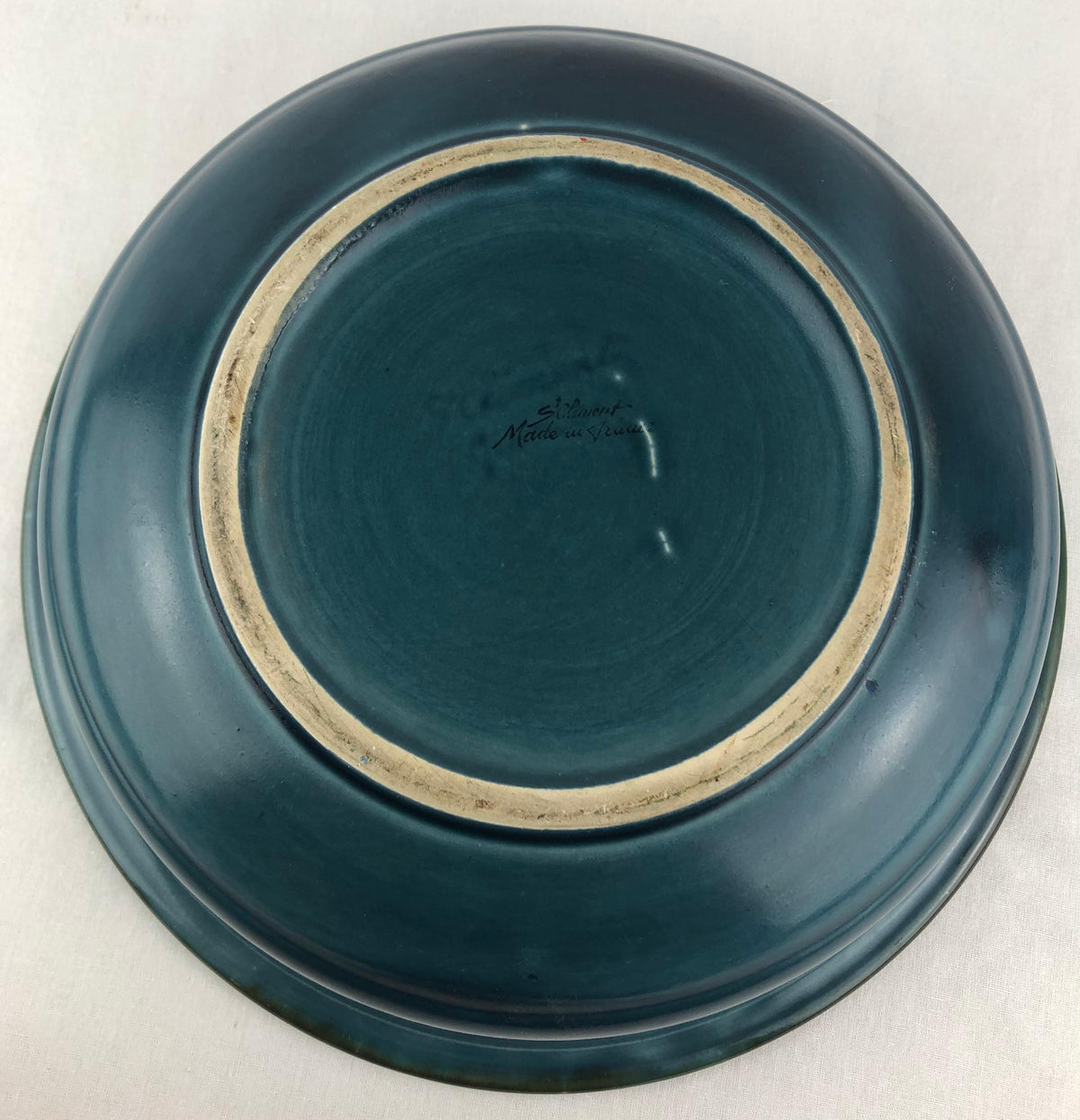 St. Clement Midcentury Ceramic Bowl, Blue — detail 5