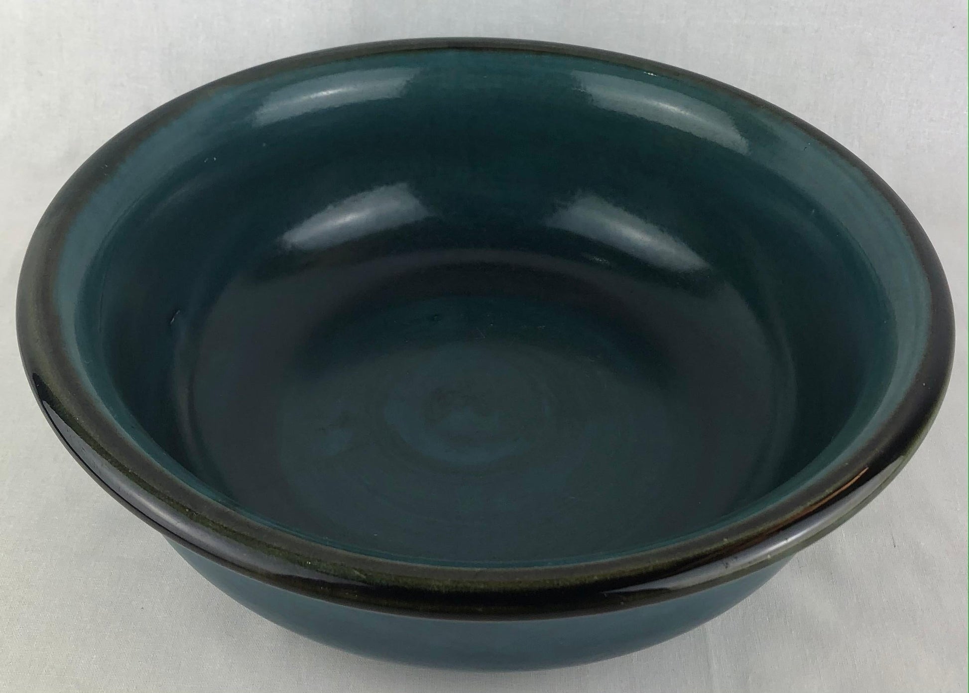 St. Clement Midcentury Ceramic Bowl, Blue — detail 6
