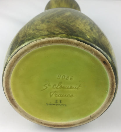 Saint Clement French Mid-20th Century Ceramic Vase — detail 3
