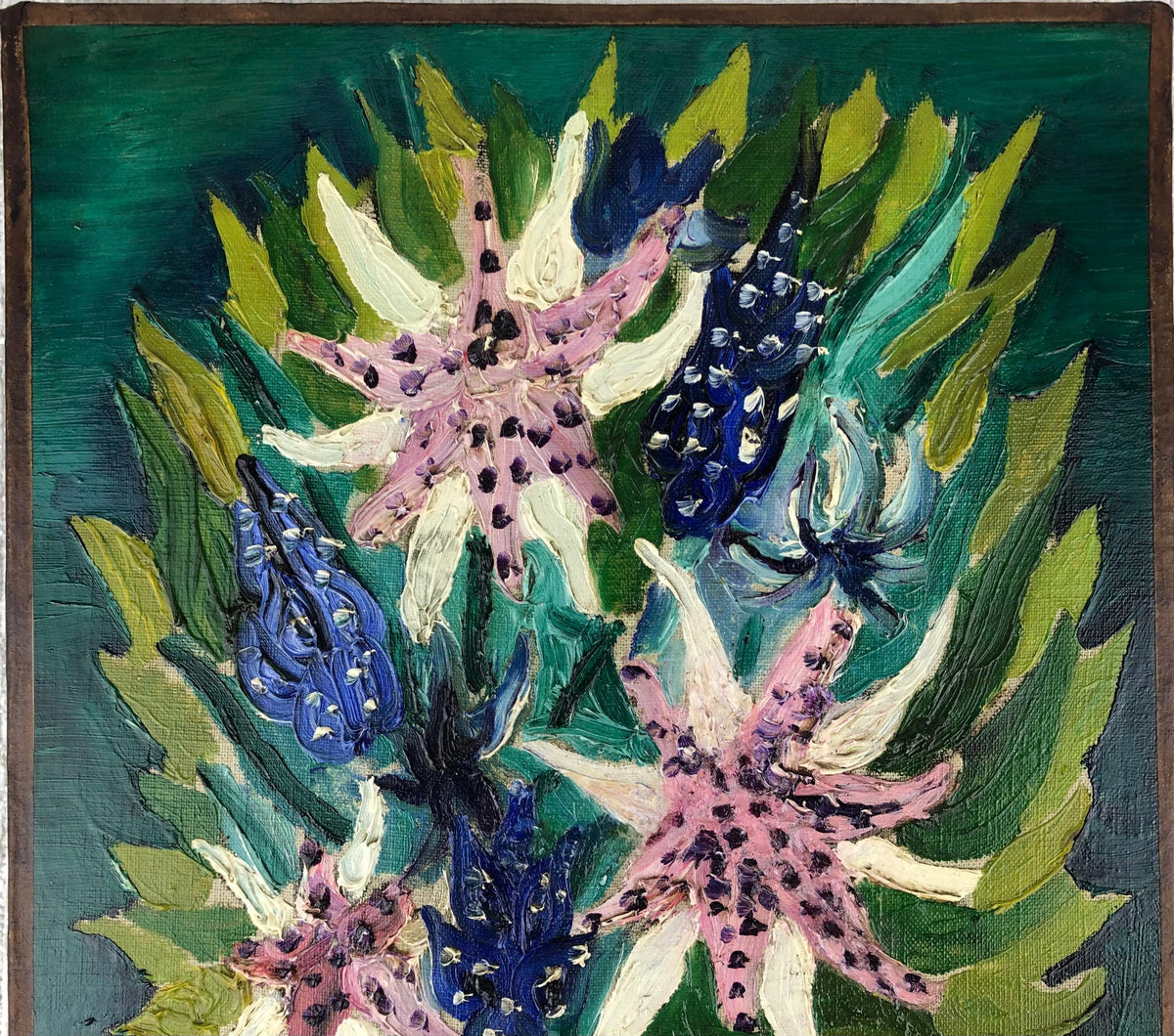 Oil on Canvas Painting by Peter Todd Mitchell — detail 4