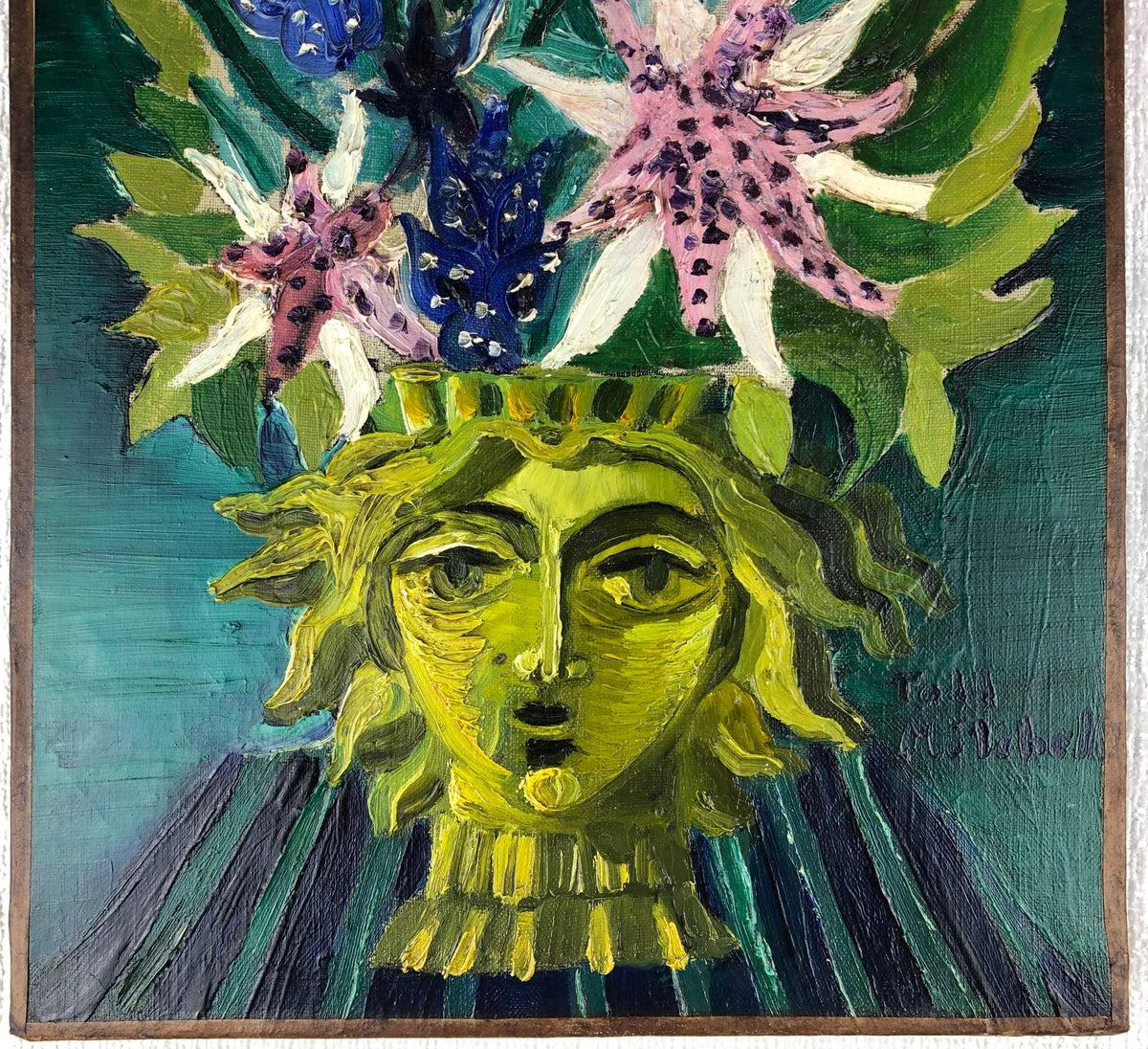 Oil on Canvas Painting by Peter Todd Mitchell — detail 5