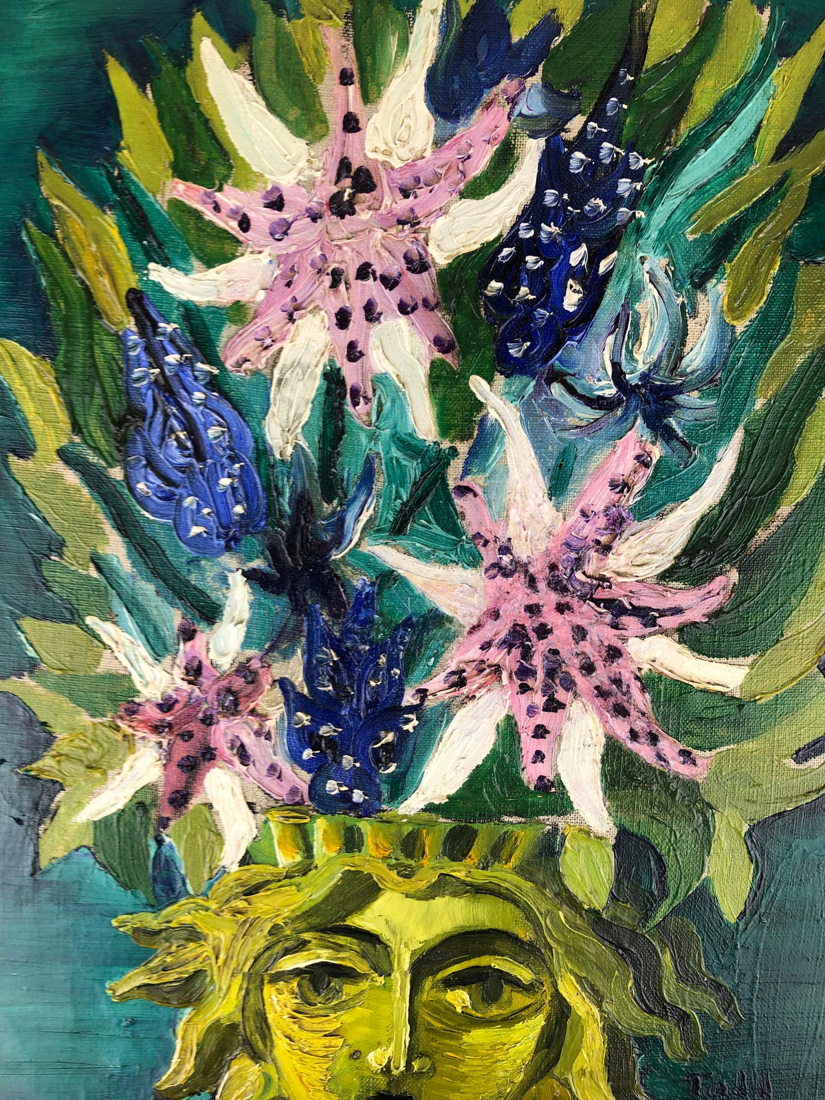 Oil on Canvas Painting by Peter Todd Mitchell — detail 6