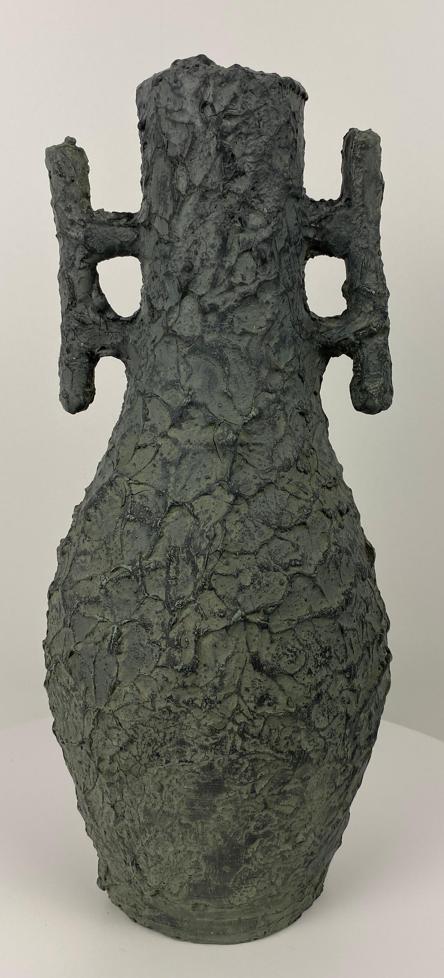 Vallauris Glazed Ceramic Vase — detail 5