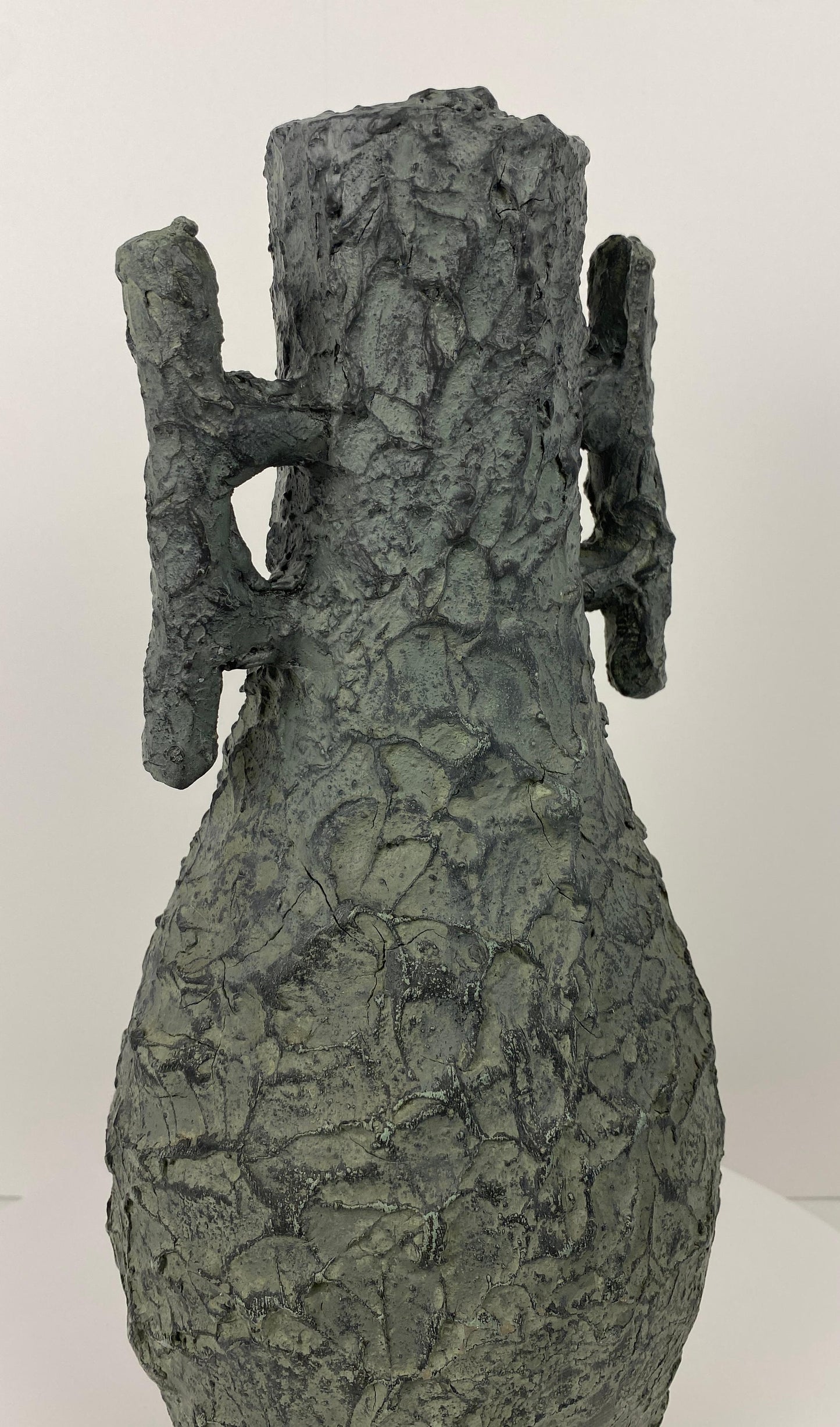 Vallauris Glazed Ceramic Vase — detail 6