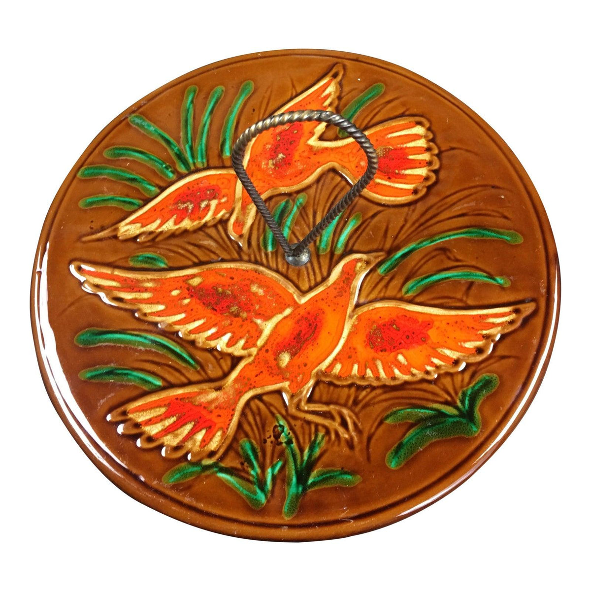 Vallauris Ceramic Cheese or Dessert Platter — detail 2
