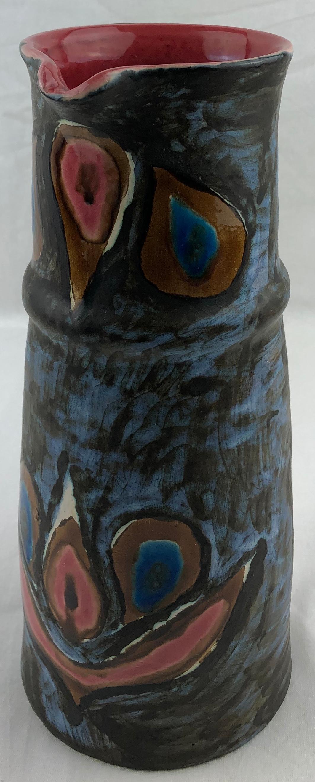 Vallauris French Mid-20th Century Ceramic Lemonade Set — detail 10