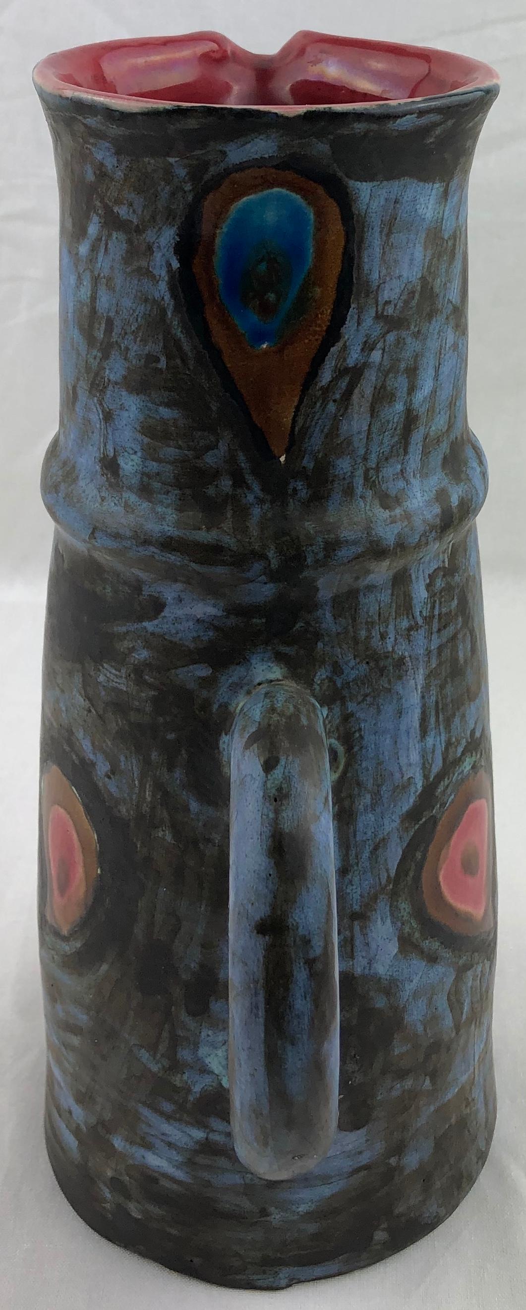 Vallauris French Mid-20th Century Ceramic Lemonade Set — detail 11