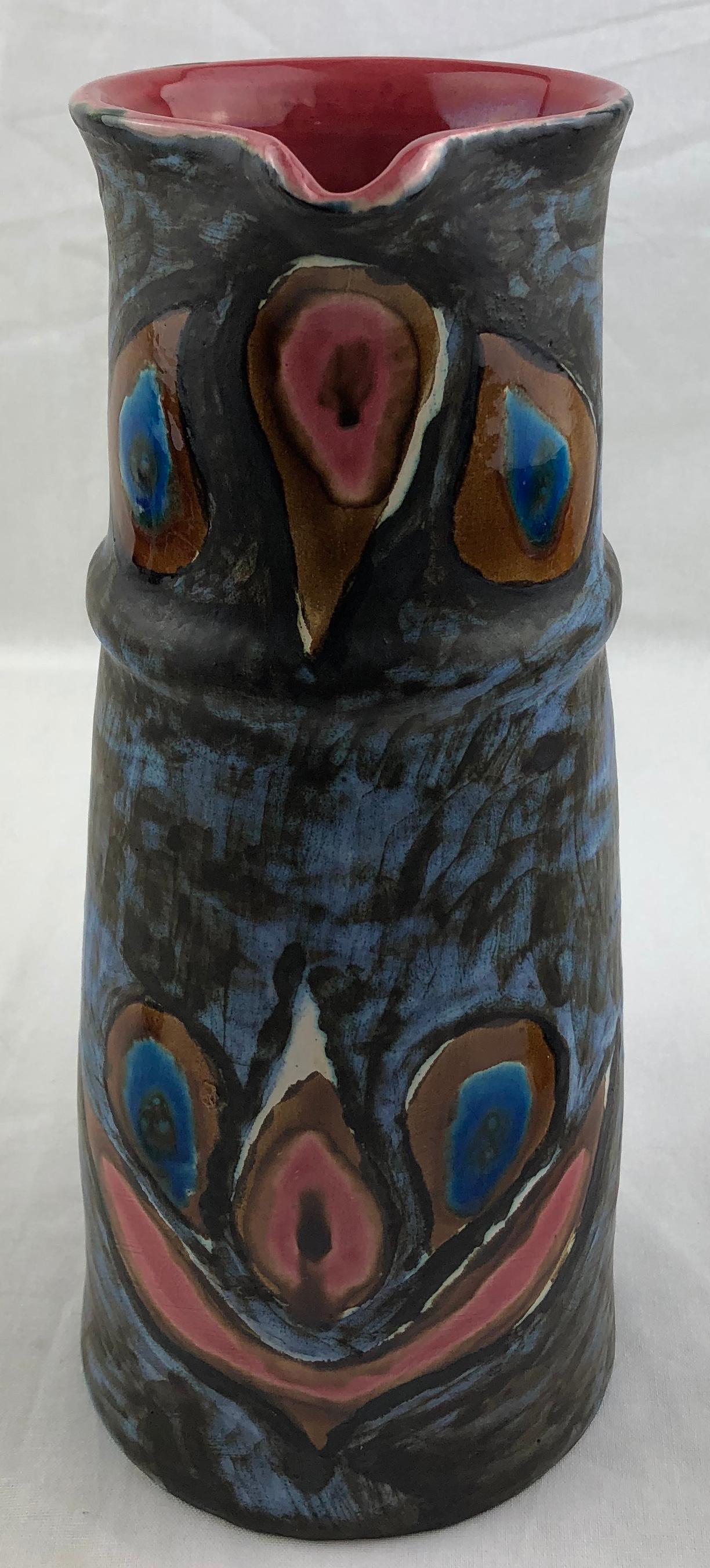 Vallauris French Mid-20th Century Ceramic Lemonade Set — detail 4