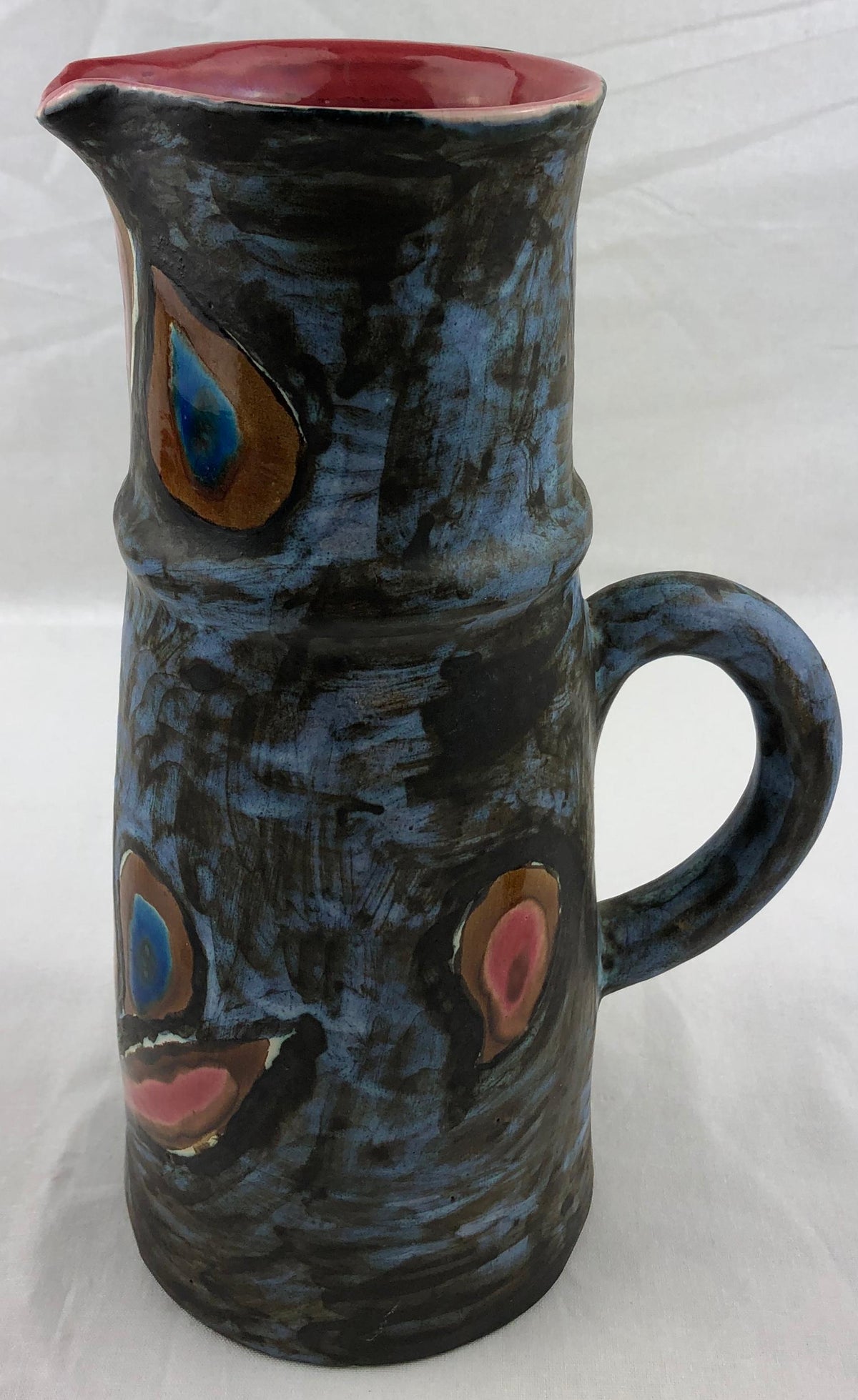 Vallauris French Mid-20th Century Ceramic Lemonade Set — detail 5