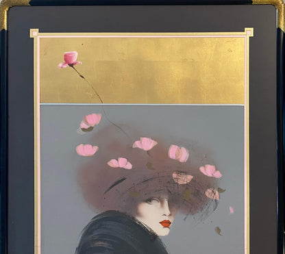 Vicky Montesinos Art Deco Style Color Serigraph Limited Edition Signed — detail 3