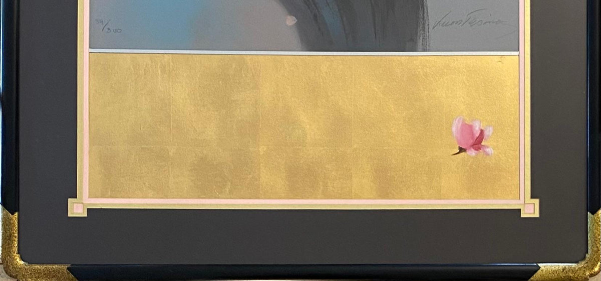 Vicky Montesinos Art Deco Style Color Serigraph Limited Edition Signed — detail 10