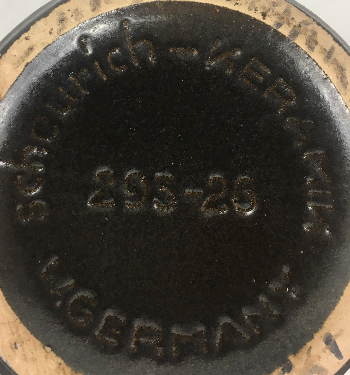 Midcentury Scheurich Keramik Fat Lava Style Designed Vase — detail 4