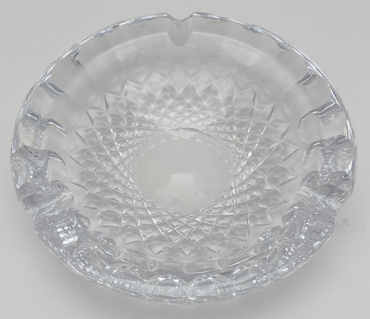 Vintage Waterford Crystal Ashtray — detail 4