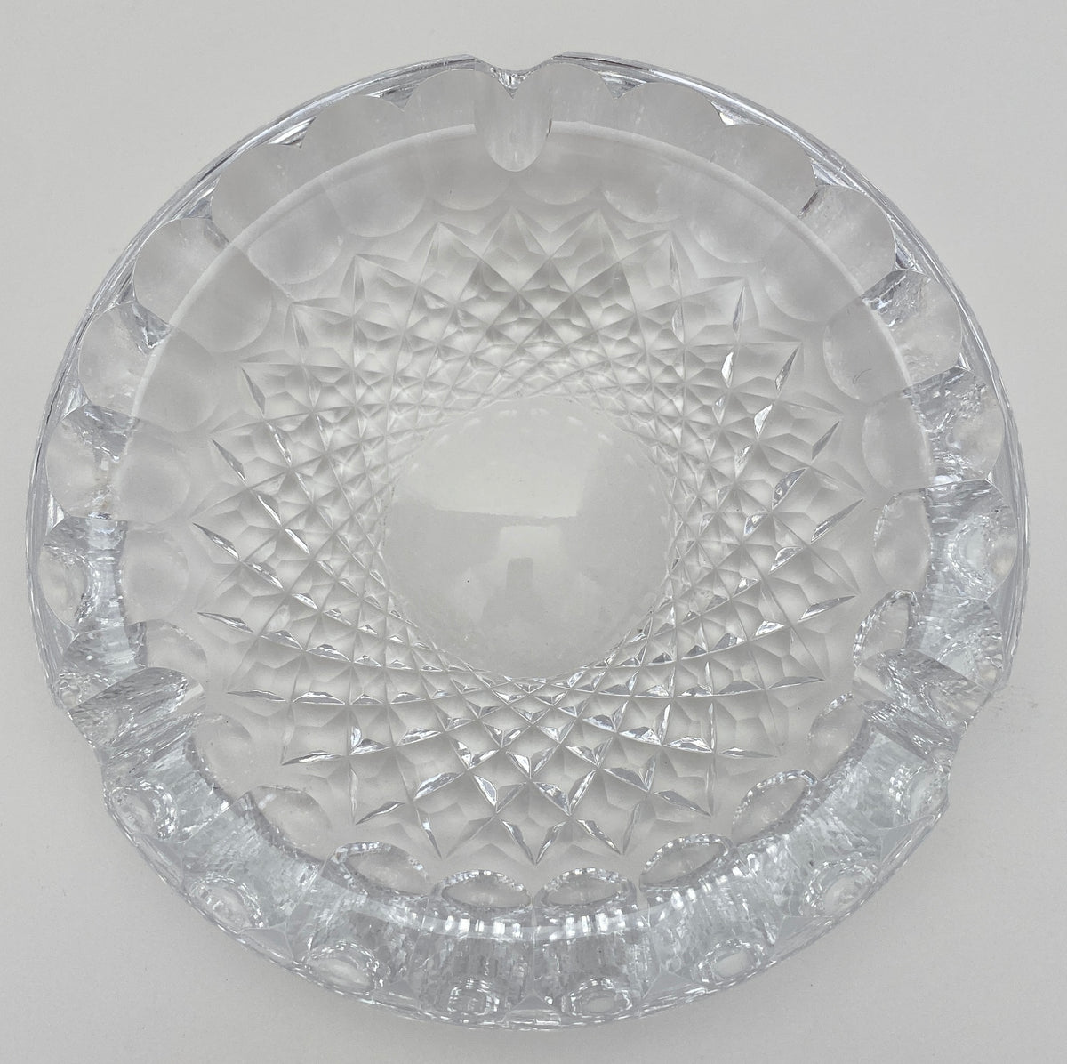 Vintage Waterford Crystal Ashtray — detail 2
