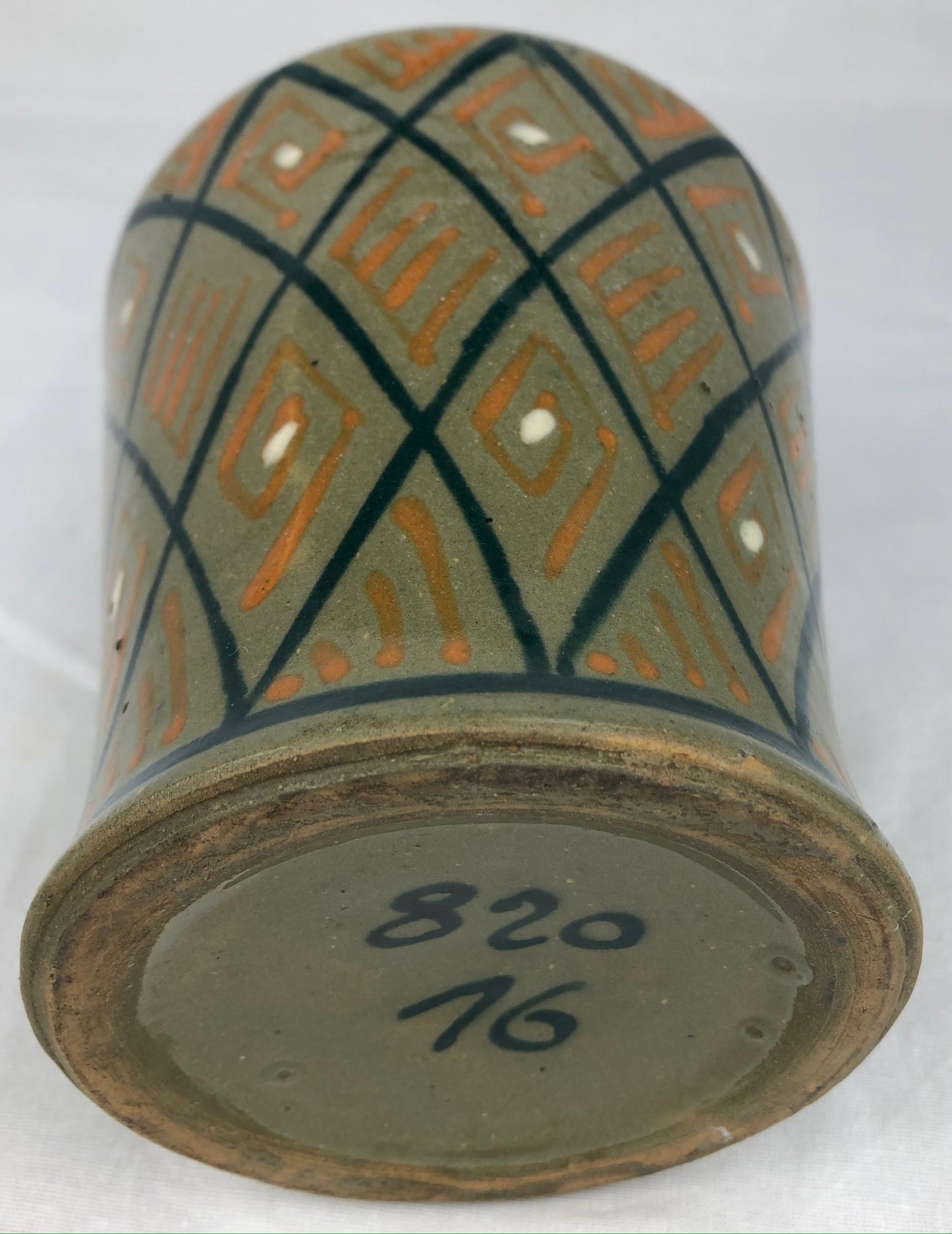 French Art Deco Ceramic Vase or Small Planter — detail 7