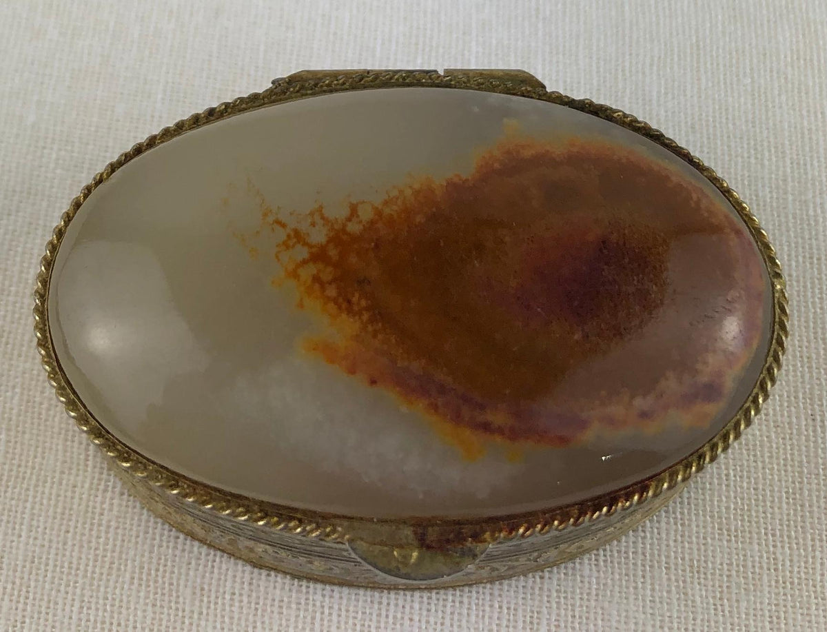 French Neoclassical Lidded Pill, Trinket or Small Jewelry Box — detail 5