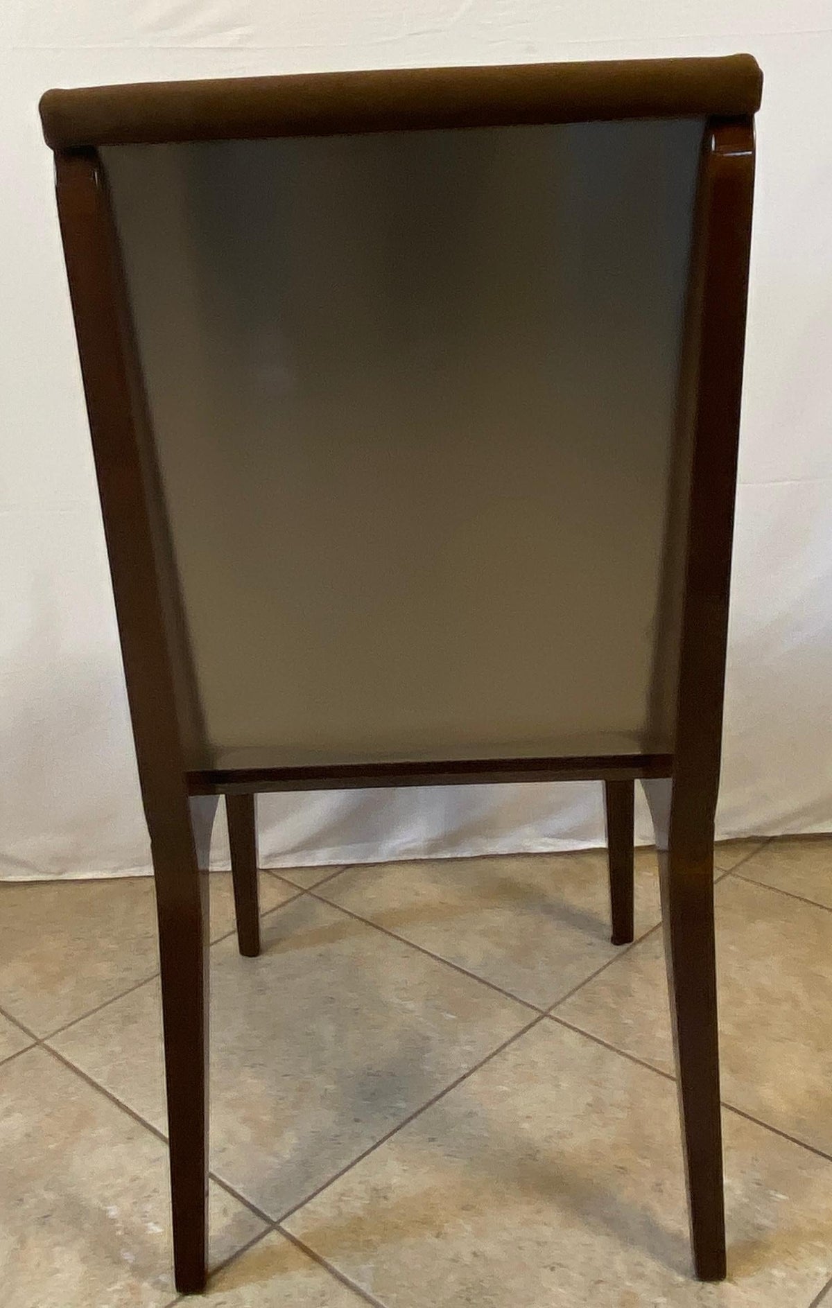 Set of 6 Art Deco Style Dining Chairs, Upholstered Dining Chairs — detail 10