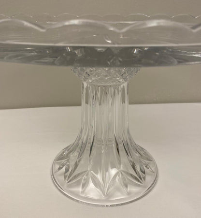Cut Crystal Cake Patisserie Stand with Cover — detail 6
