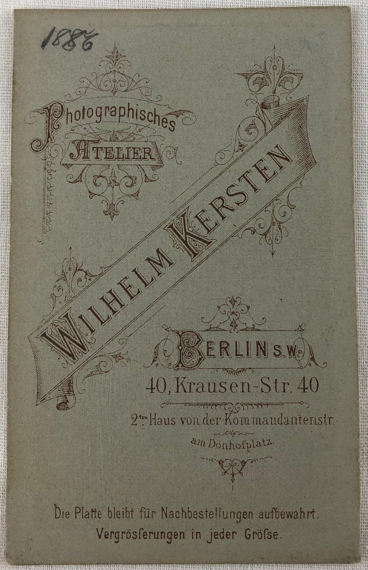 Collection of Antique Ancestral Black and White Photographs from Germany — detail 17