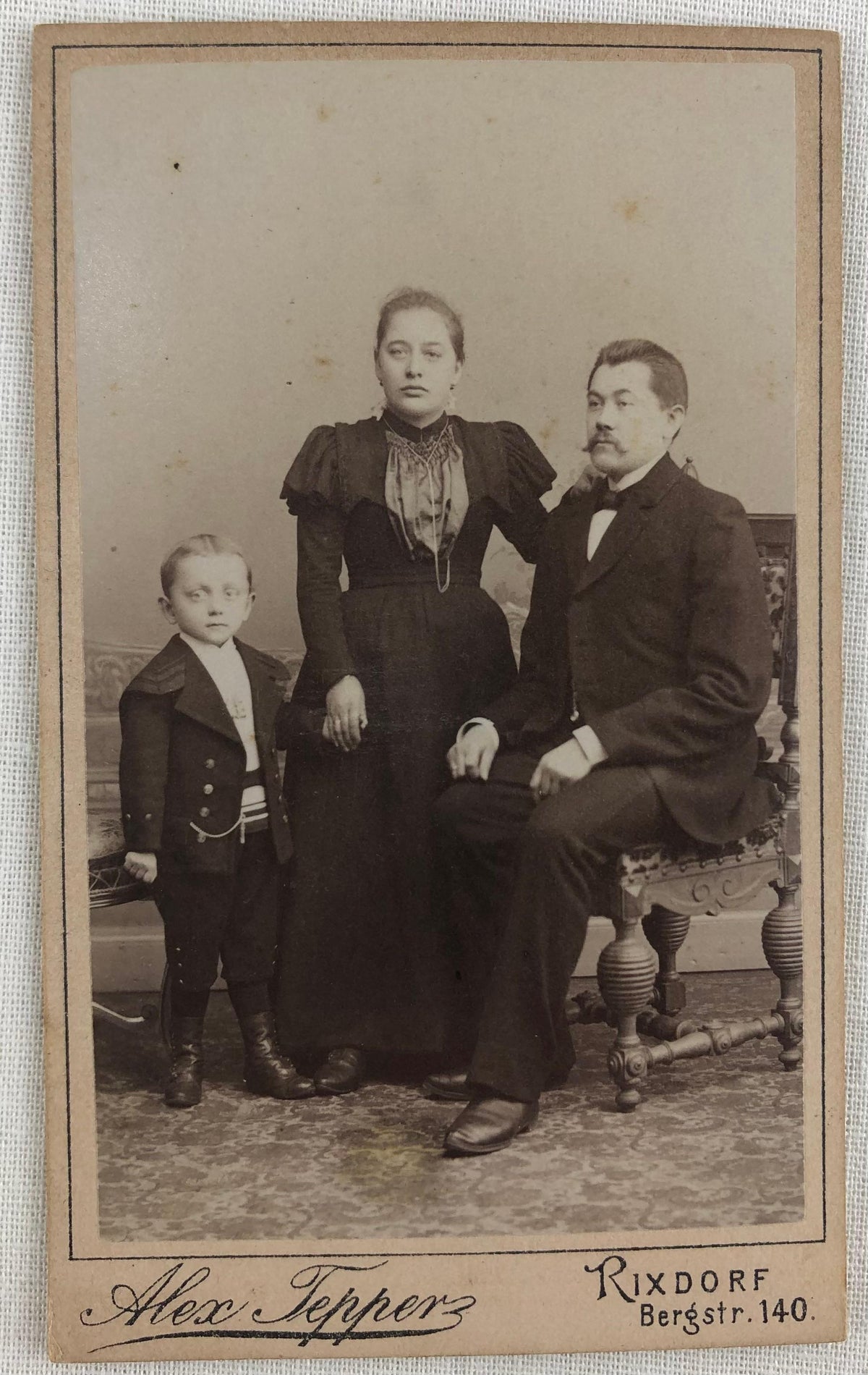 Collection of Antique Ancestral Black and White Photographs from Germany — detail 4