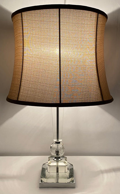 Modern Clear Crystal Table Lamp