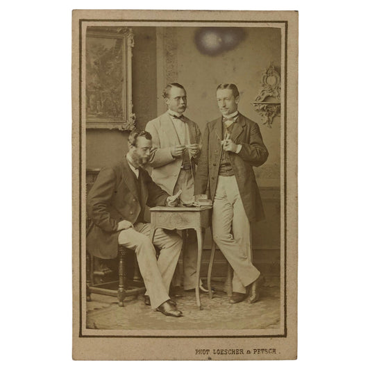 Collection of Antique Ancestral Black and White Photographs from Germany