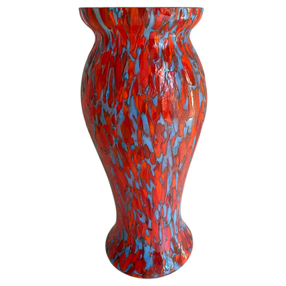 Art Deco Multi-colored Art Glass Vase