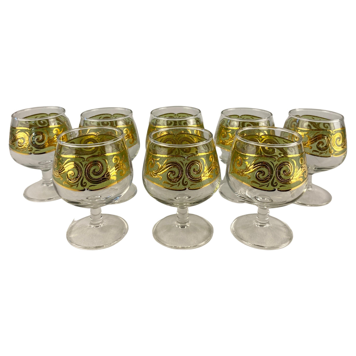 Culver Cordial Glasses Set of 8