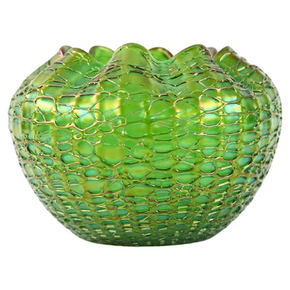 Loetz Art Nouveau Jugendstil Art Glass Bowl