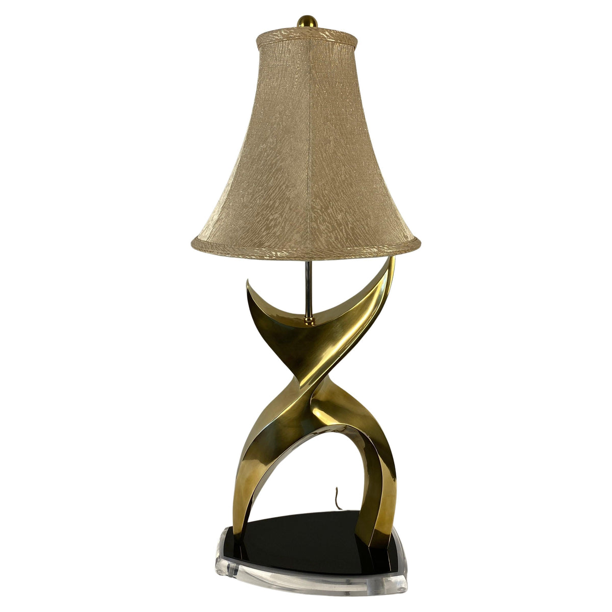 Jean Arp Sculpted Lamp for Laurel, MCM Brutalist Style Table Lamp
