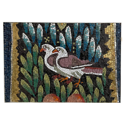 Heidi Melano Contemporary Sculptural Mosaic Wall Panel — detail 2