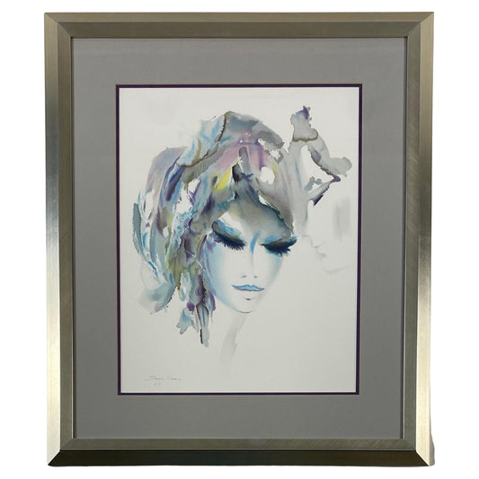 Original Watercolor Artist Proof by Shan Merry Titled "Nevada"