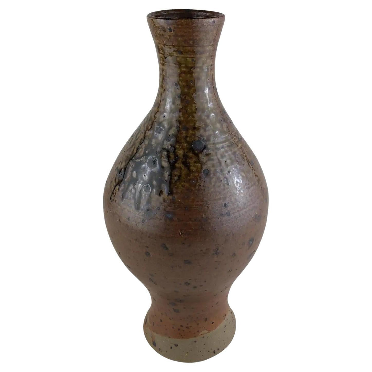 French Midcentury Ceramic Vase Signed JGP, Attrib. to Max & Dominique Picard