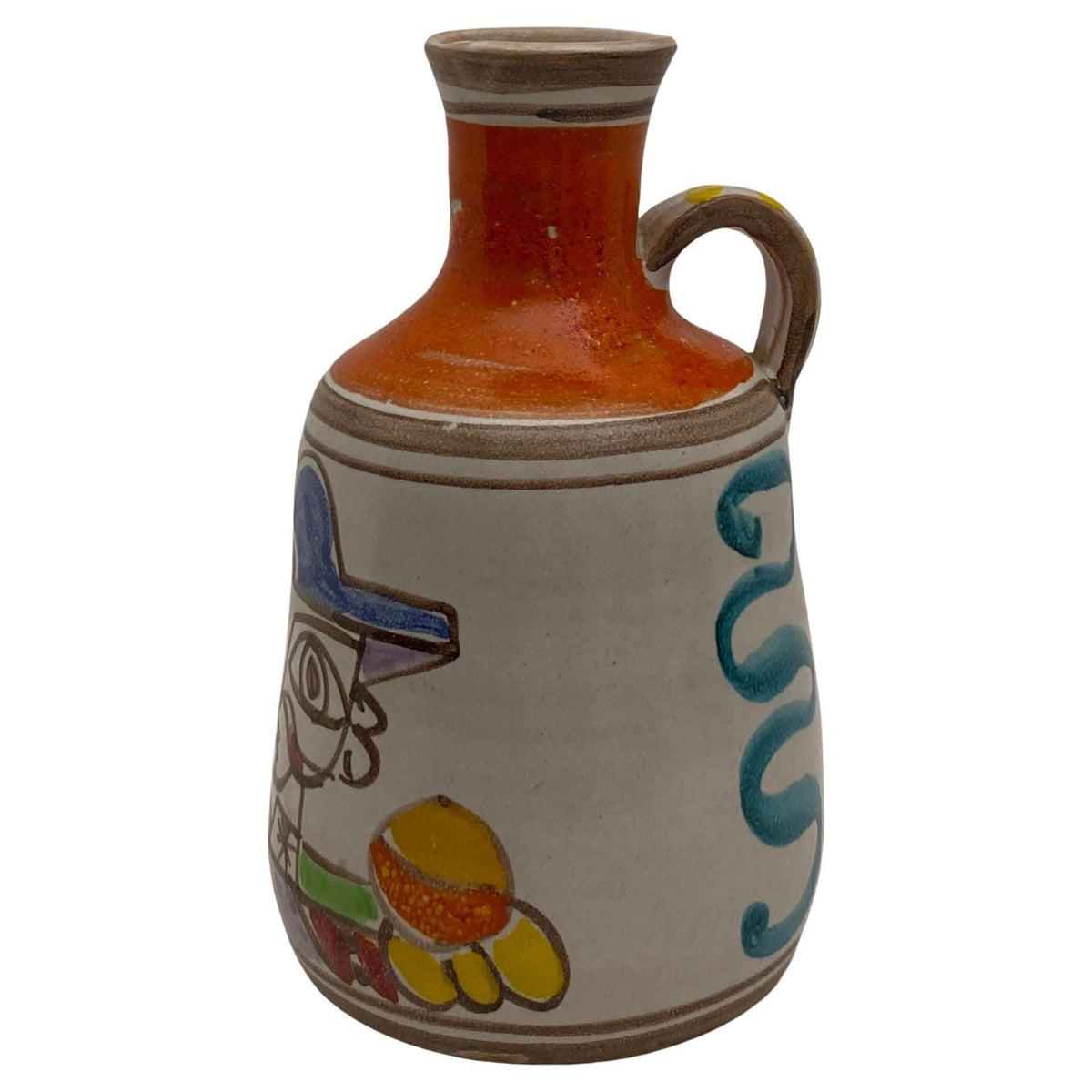 Desimone Ceramic Pitcher Vase — detail 2