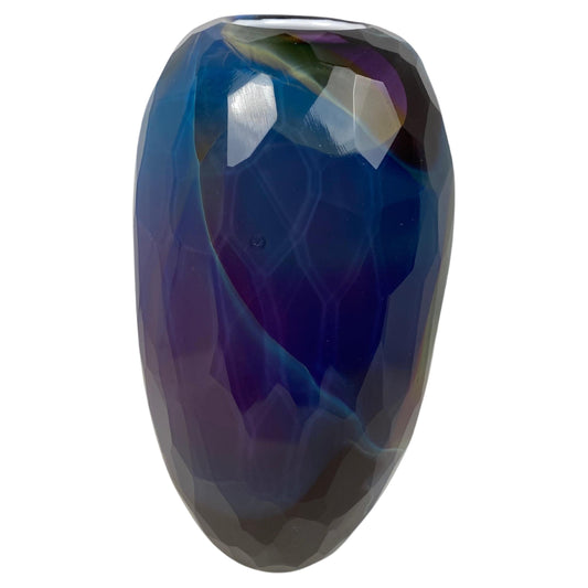 Joseph Hobbs Art Glass Flower Vase