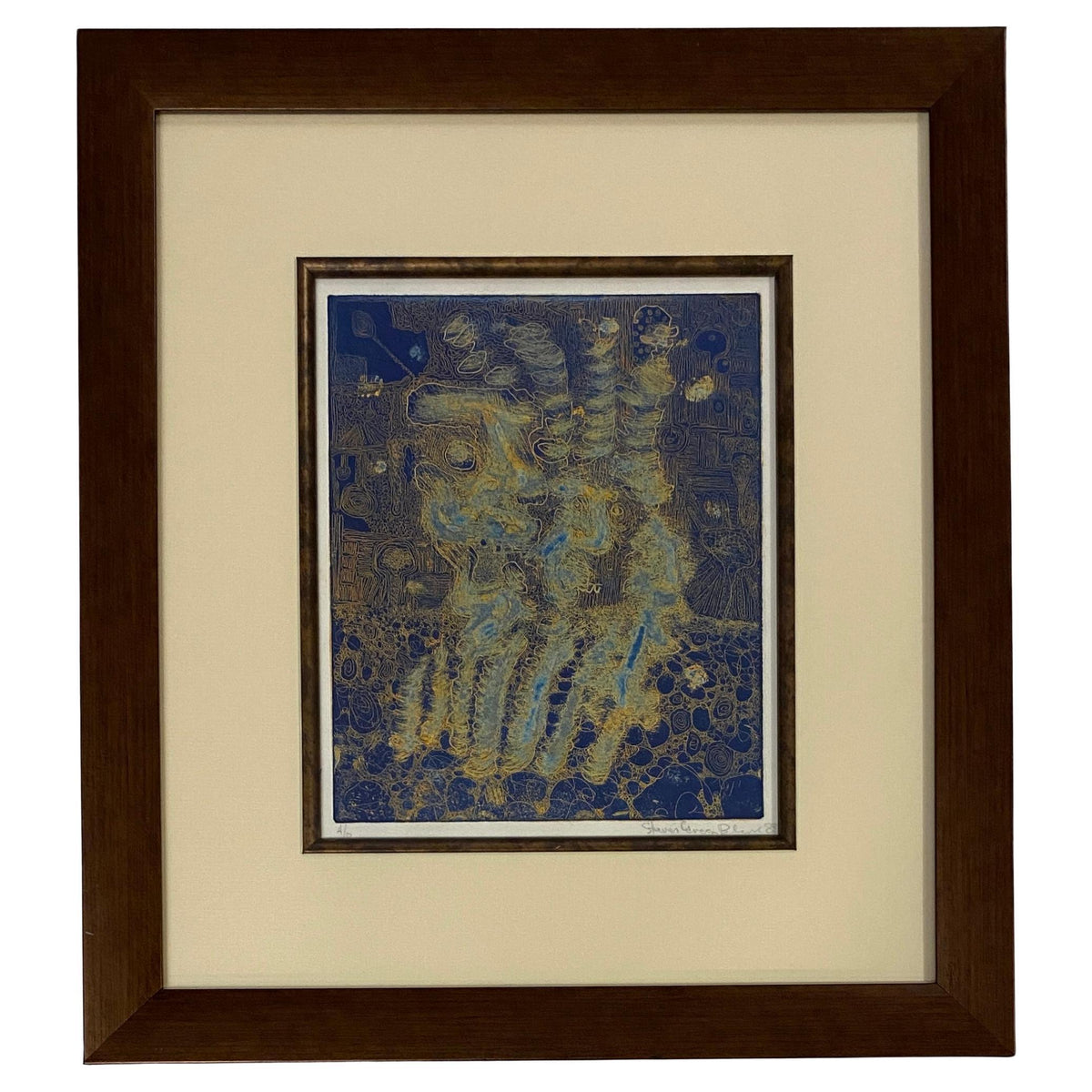 Contemporary Abstract Painting Signed
