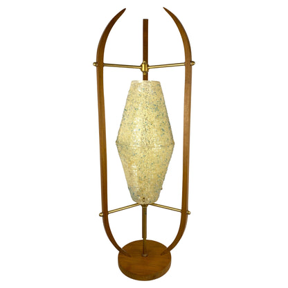 Mid Century Modern Sculpted Table Lamp attributed to Arthur Jacobs for Modeline