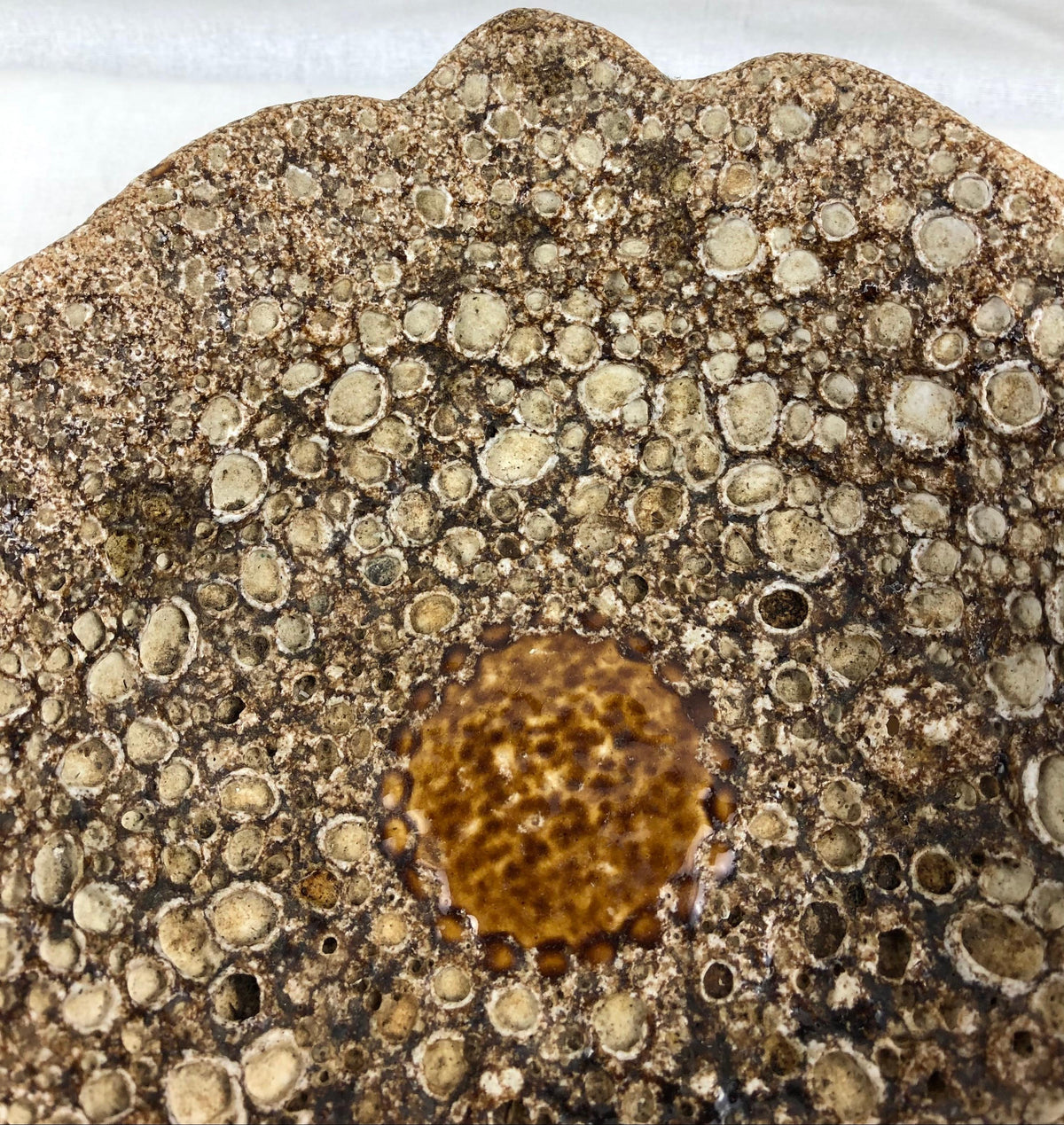 French Midcentury Fat Lava Style Bowl in the Manner of Charles Cart, 1960s — detail 5