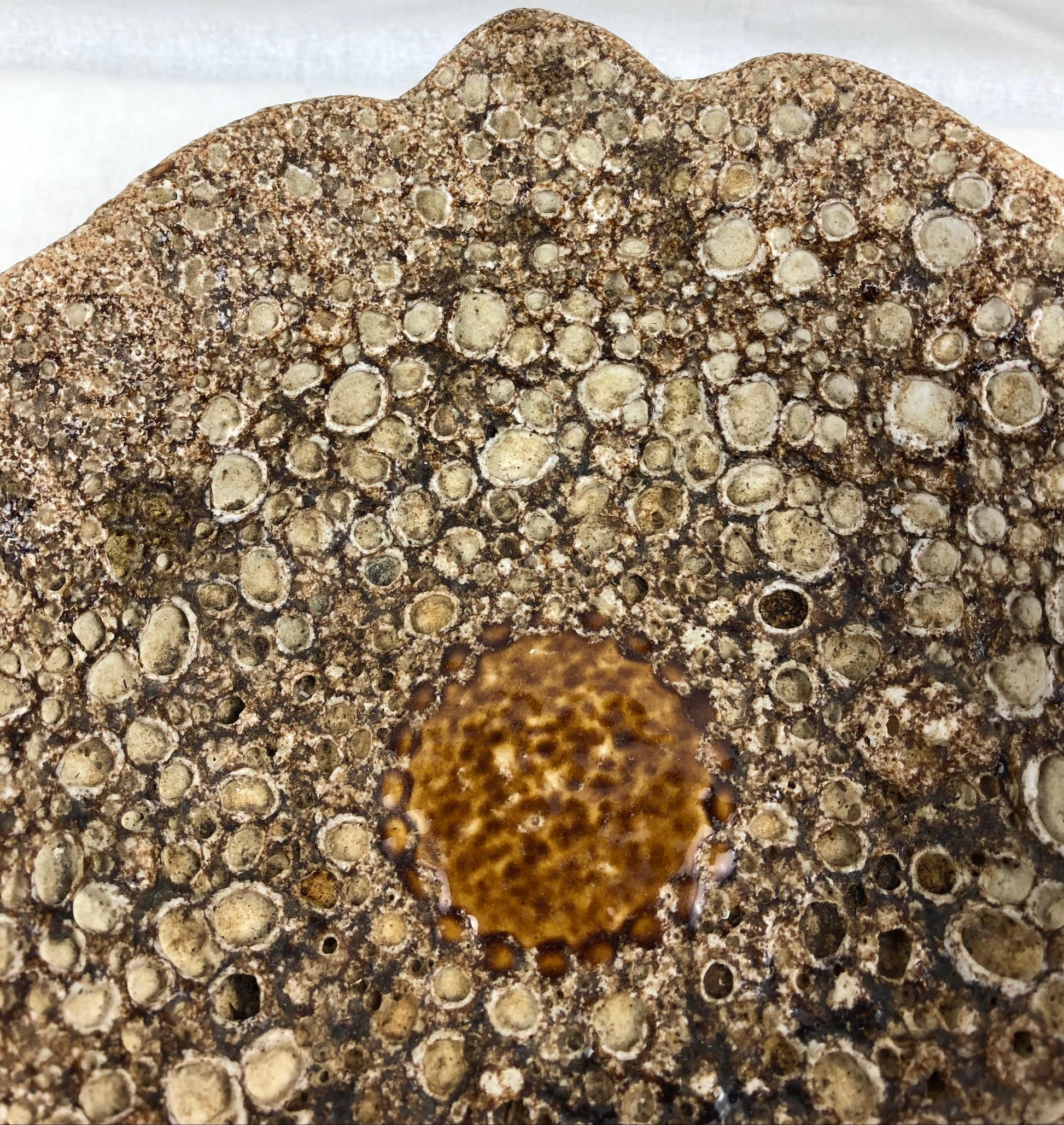 French Midcentury Fat Lava Style Bowl in the Manner of Charles Cart, 1960s — detail 5