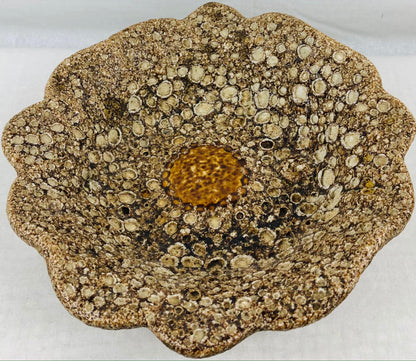 French Midcentury Fat Lava Style Bowl in the Manner of Charles Cart, 1960s — detail 7