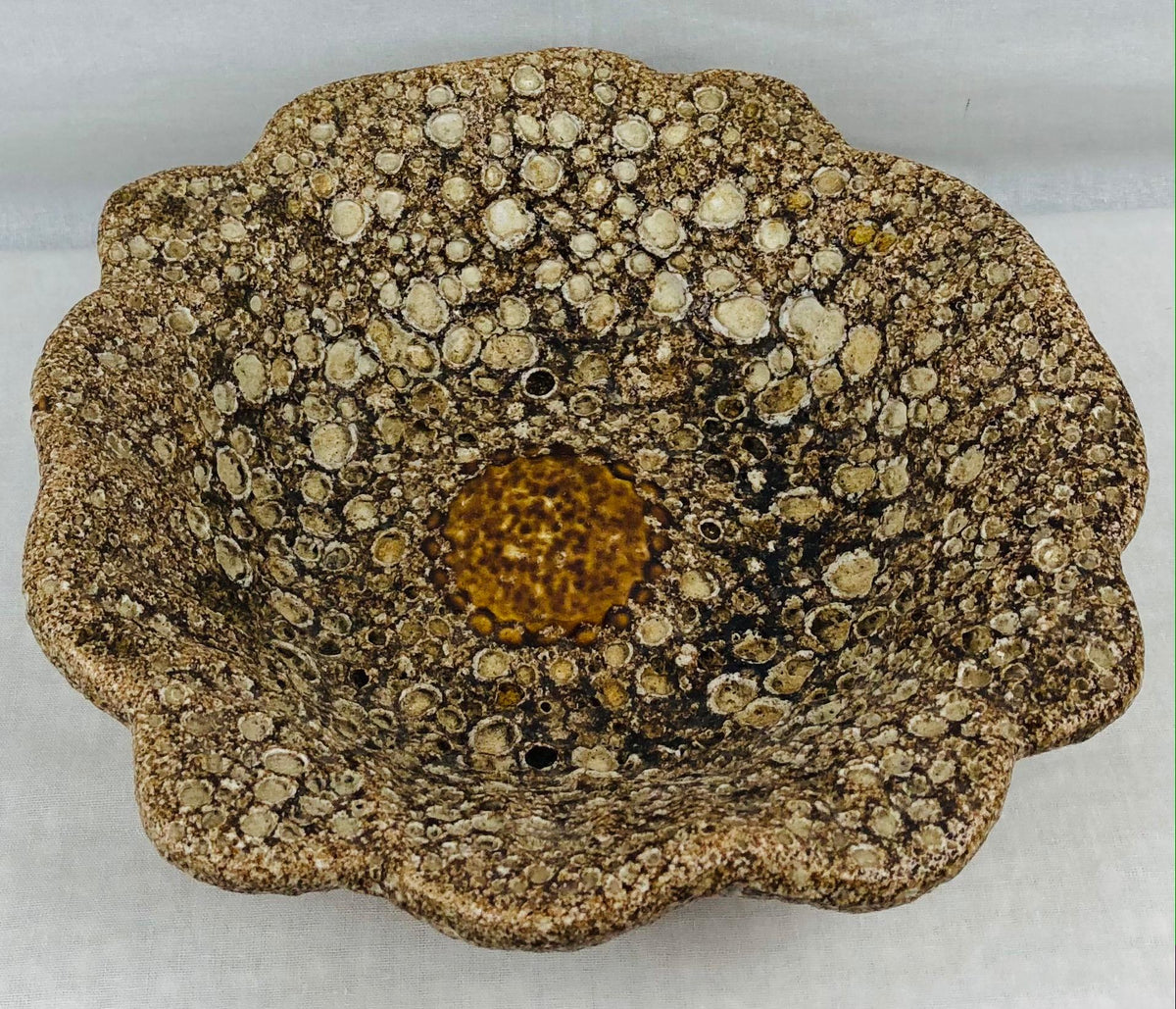 French Midcentury Fat Lava Style Bowl in the Manner of Charles Cart, 1960s — detail 9