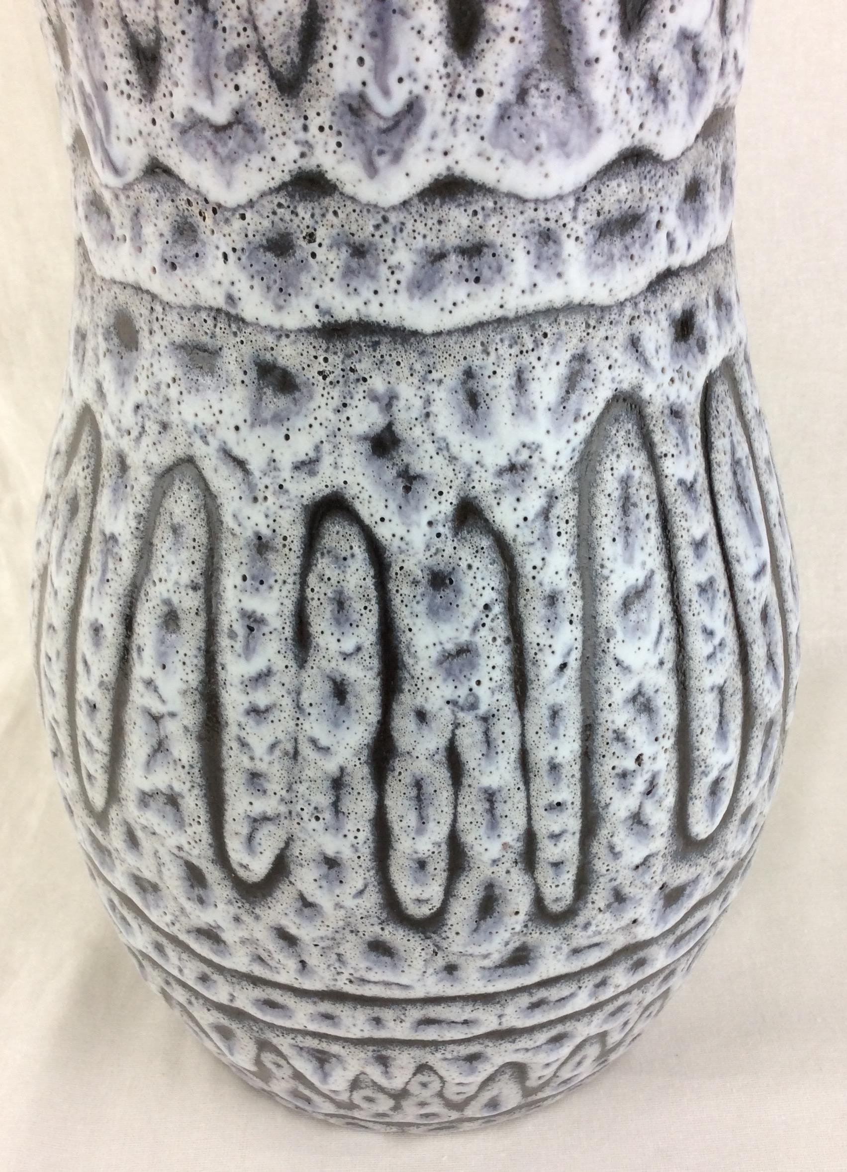 Midcentury French Ceramic Vase from Vallauris, Signed — detail 2