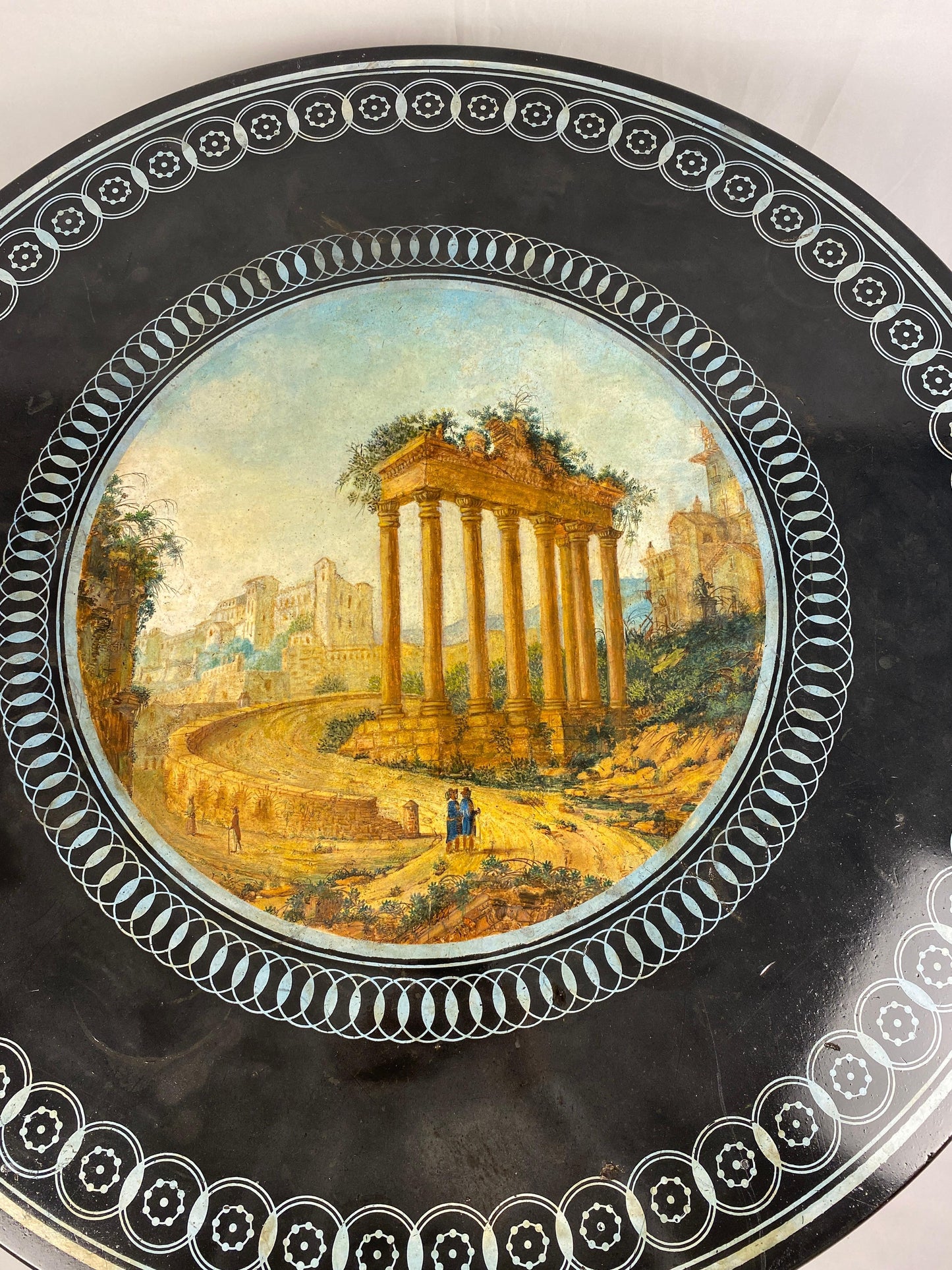 19th Century Louis XV Style Marble & Giltwood Center Table French Gueridon Table — detail 5