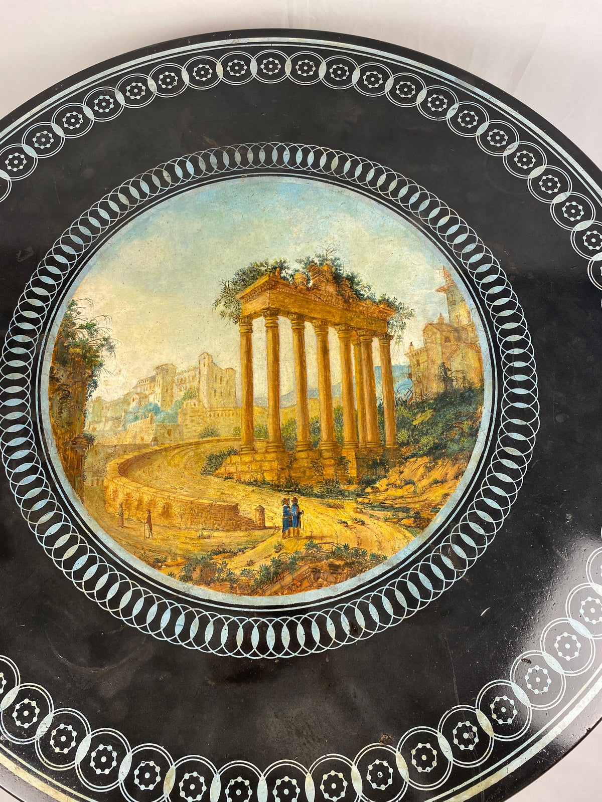 19th Century Louis XV Style Marble & Giltwood Center Table French Gueridon Table — detail 5