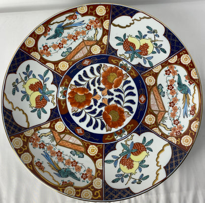 Large Japanese Imari Charger, Bowl or Platter — detail 3