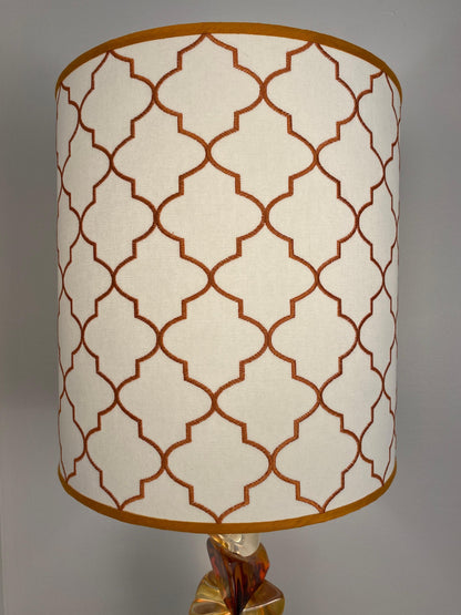 Pair of Mid-Century Sculpted Table Lamps — detail 7