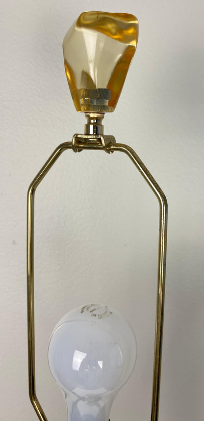 Pair of Mid-Century Sculpted Table Lamps — detail 3