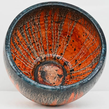 Midcentury Ceramic Planter Vase — detail 7