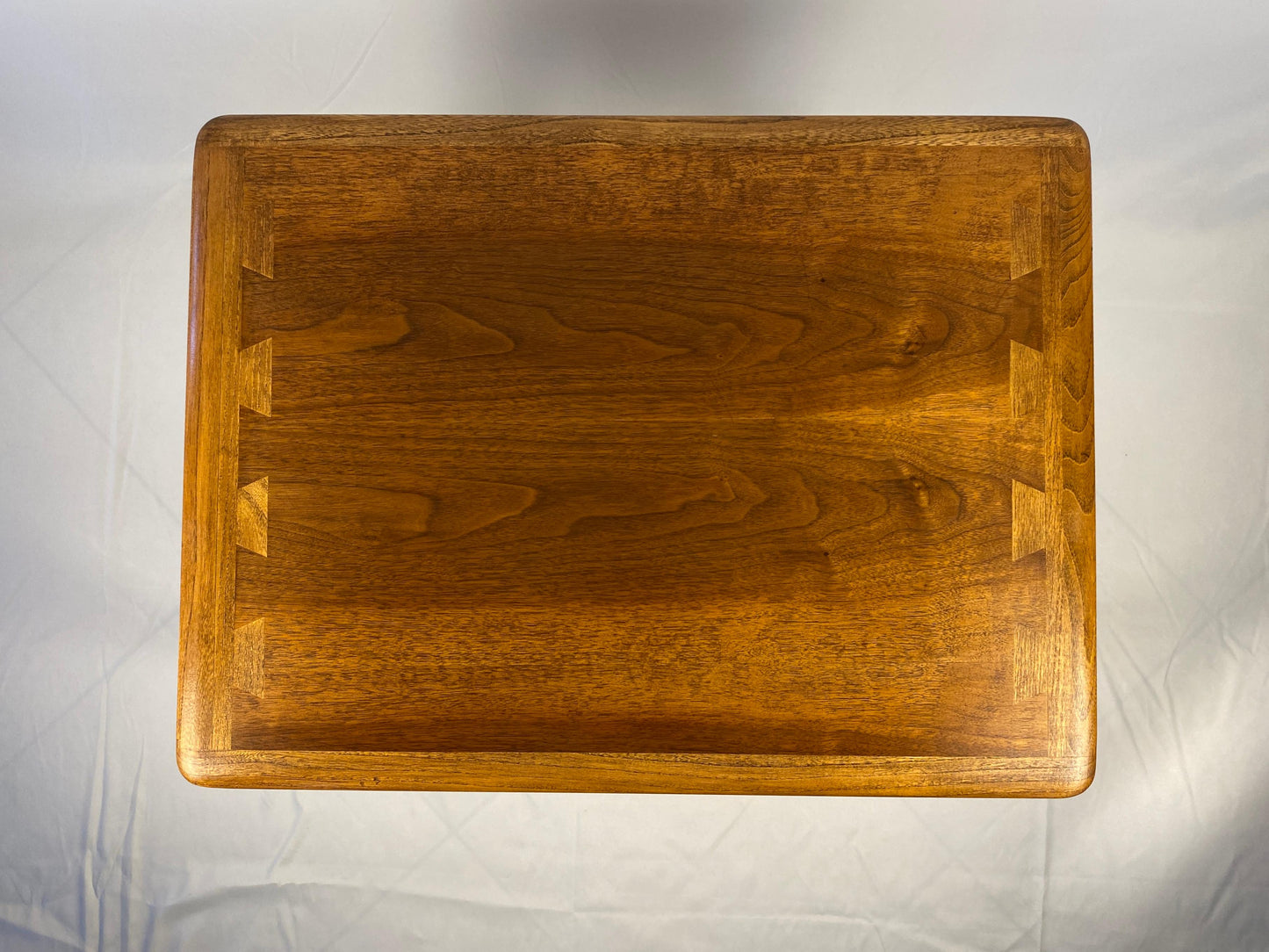 Scandinavian Style Wooden Coffee Table or End Table with Bottom Shelf — detail 6
