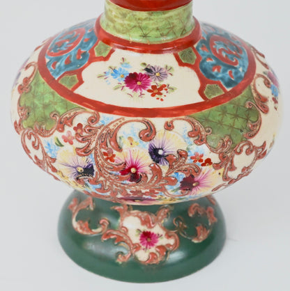 Pair of Japanese Imperial Meiji Period Porcelain Vases — detail 5